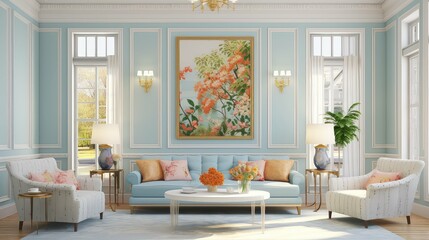 palette home painting interior