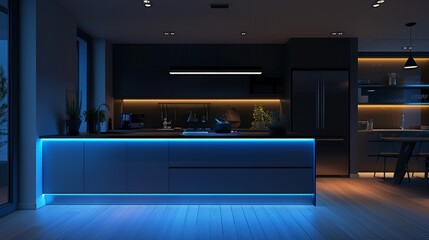 Urban loft modern kitchen