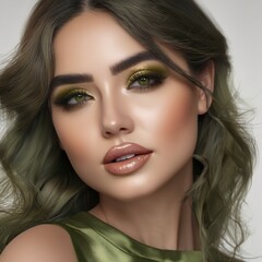 Naklejka premium portrait of a woman