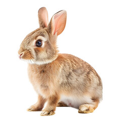Obraz premium rabbit isolated on transparent background