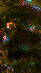 Background image with lots of dotted colors on a rough surface