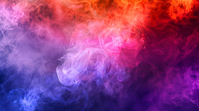 fondo abstracta humo brillante y vibrante multicolor wallpaper fondo de niebla colorida plantilla para dise&ntilde;o y decoraci&oacute;n fondo para invitaciones mezcla de pintura y humo