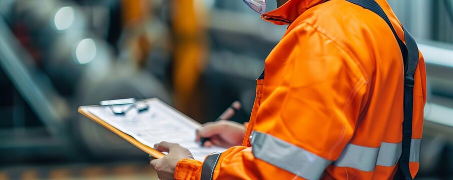 Operations Manager conducting safety audits and ensuring compliance with health and safety regulations