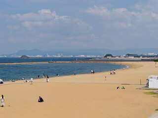 夏の海岸