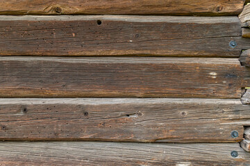 old wooden wall