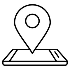 Online check-in icon