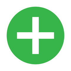 Obraz premium Plus button