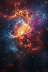Obraz premium Milky way Galaxy with Stars and space dust in the Universe.