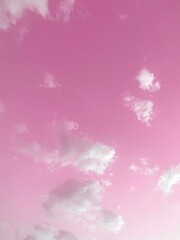 pink sky with clouds