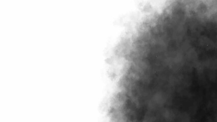 Naklejka premium Grey abstract grunge smoke cloud overlay mist fog dust explosion vintage background.