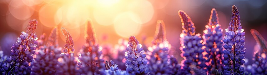 Purple wisteria floral background, best for web, banner, travel, and tranquil background.