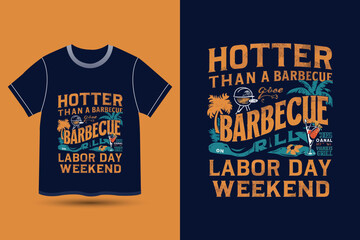 typography T-shirt Design includes SUMMER in the style of Illustration and Vintage art