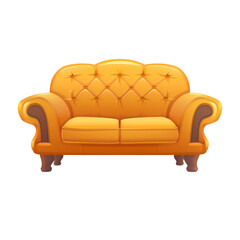 Illustration of luxury sofa