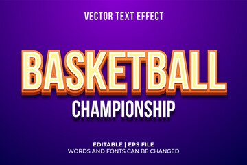 basketball championship sports text