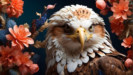 From majestic eagles to colorful parrots, explore the diverse range of national birds around the world with our AI platform's visually descriptive and detailed renderings.