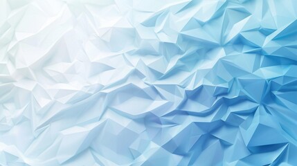 A blue and white background covered with a massive quantity of paper sheets
