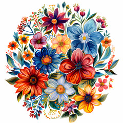 floral, background