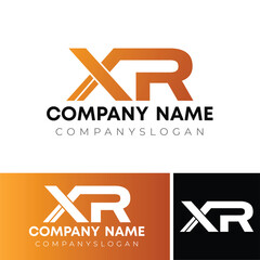 XR initial logo design 