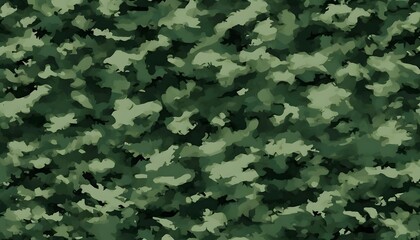 Green camouflage pattern military background fashion design clothing print