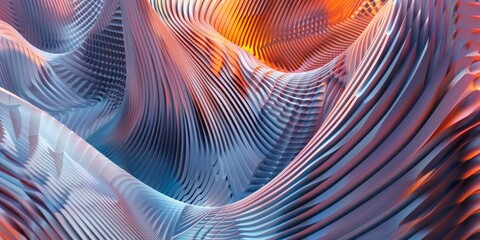  Wavy Lines Background Design Wallpaper