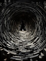 Labyrinth of Literary Pages