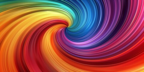 Obraz premium Colorful Background With Spiral Design