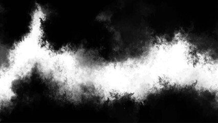 A minimalist exploration of diffused smoke drifting through subtle and shadowed gradients

