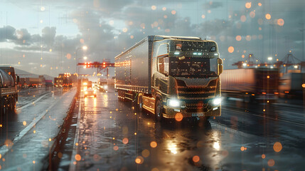Double Exposure: Next Gen Logistics Networks with Next Generation Technology in the Background