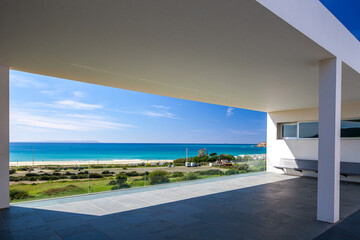 Visitor center of Bolonia, Cadiz, Spain