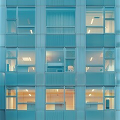 image of windows in morden office building