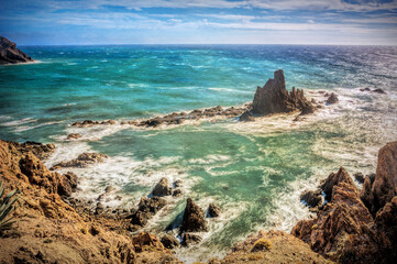 Arrecife de las Sirenas (Reef of Mermaids), Cabo de Gata, Almeria, Spain