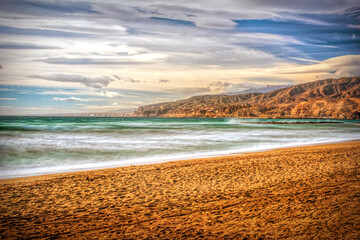 El Zapillo beach, Almería, Spain.