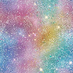 Rainbow pastel glitter sparkle textures pattern background