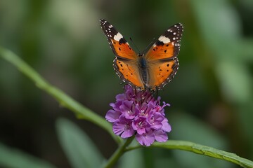 Obraz na płótnie Canvas Beautiful butterfly in nature