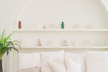 modern interior design of modern minimal living room