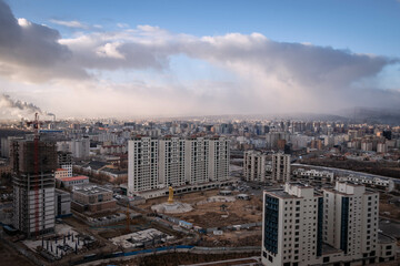 Ulaanbaatar view of the city