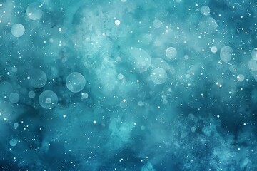 Baby cyan grainy color gradient background glowing noise texture cover header poster design