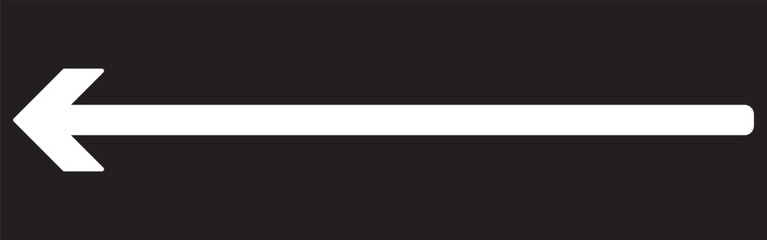 Obraz premium white arrow icon on transparent background. flat style. white arrow icon for your web site design, logo, app, UI. arrow symbol. arrow sign.