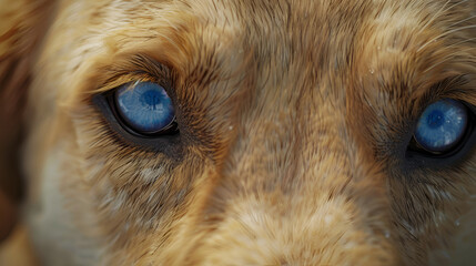 close up of dog