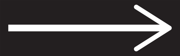 Obraz premium white arrow icon on transparent background. flat style. white arrow icon for your web site design, logo, app, UI. arrow symbol. arrow sign.