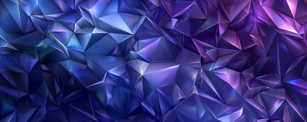abstract polygonal design of midnight blue and violet, ideal for an elegant abstract background