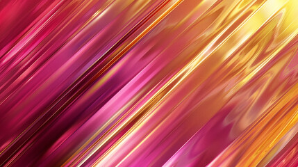 Obraz premium acute diagonal stripes of profound golden and magenta, ideal for an elegant abstract background