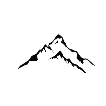 montain icon vektor