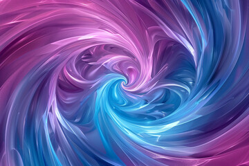 dynamic circular swirls of sky blue and magenta, ideal for an elegant abstract background