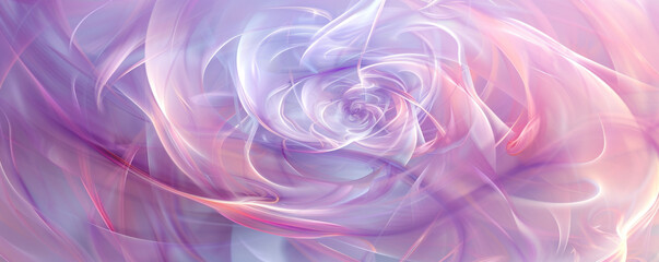 dynamic circular swirls of lavender and soft pink, ideal for an elegant abstract background