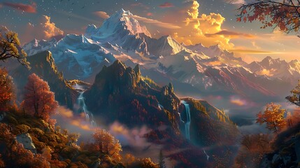 Where mountains touch the sky and trees reach for the stars, nature weaves a tapestry of breathtaking beauty and boundless wonder, inviting the soul to wander and the spirit to soar.