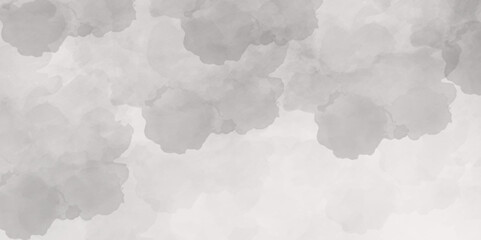 Abstract grey and black background with spotlight border and watercolor painted old grunge or smoke texture. grey wall, stone texture for the background. beautiful grey watercolor grunge.