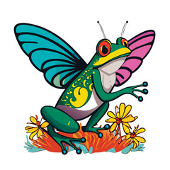 Obraz premium Frog illustration