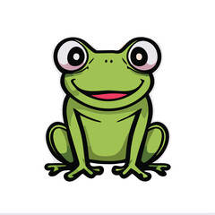 Obraz premium Frog illustration