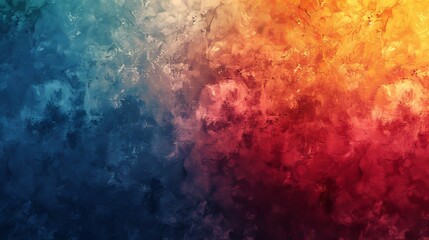 A colorful abstract background with a blue, red and orange color.